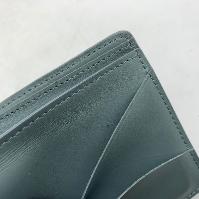 【中古品】【メンズ/レディース】 LOUIS VUITTON ルイヴィトン M14252 モノグラム・ポルトフォイユ ミュルティプル 財布 二つ折りウォレット 札入れ 179-260624-ko-17-tei カラー：ブルー系 万代Net店