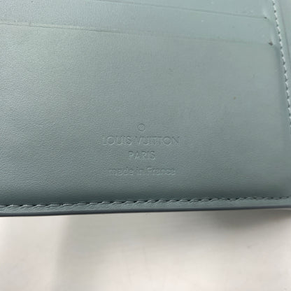 【中古品】【メンズ/レディース】 LOUIS VUITTON ルイヴィトン M14252 モノグラム・ポルトフォイユ ミュルティプル 財布 二つ折りウォレット 札入れ 179-260624-ko-17-tei カラー：ブルー系 万代Net店