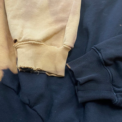 【中古品】【メンズ】 BALENCIAGA バレンシアガ 17AW OVERSIZE BLEACH HOMME SWEATER 17秋冬 オーバーサイズ ブリーチ オム セーター 長袖 トップス 141-260624-sa-15-tei サイズ：M カラー：ブラックブラウン 万代Net店