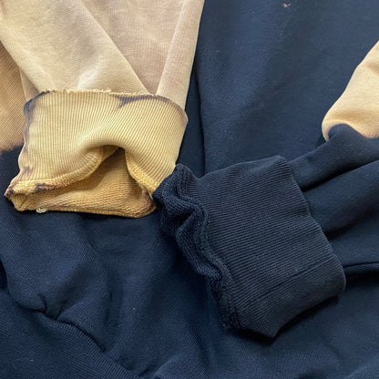 【中古品】【メンズ】 BALENCIAGA バレンシアガ 17AW OVERSIZE BLEACH HOMME SWEATER 17秋冬 オーバーサイズ ブリーチ オム セーター 長袖 トップス 141-260624-sa-15-tei サイズ：M カラー：ブラックブラウン 万代Net店