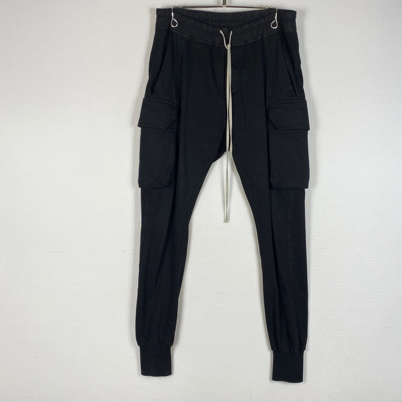 【中古品】【メンズ】 RICK OWENS リック オウエンス DRKSHDW MASTODON CUT PANTS DU01B7386-RIG ダークシャドウ マストドン カット パンツ 152-260624-sa-19-tei サイズ：M カラー：ブラック 万代Net店