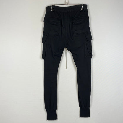 【中古品】【メンズ】 RICK OWENS リック オウエンス DRKSHDW MASTODON CUT PANTS DU01B7386-RIG ダークシャドウ マストドン カット パンツ 152-260624-sa-19-tei サイズ：M カラー：ブラック 万代Net店