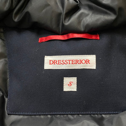 【中古品】【メンズ】 DRESSTERIOR ドレステリア WHITE GOOSE DOWN JACKET 086-59109 ホワイト グース ダウン ジャケット アウター 147-260624-sa-03-tei サイズ：S カラー：ブラック 万代Net店