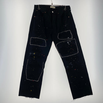 【中古品】【メンズ】 INNOCENCENYC イノセンスニューヨーク DAMAGE DENIM PANTS INSTBK01 ダメージ デニム パンツ ボトムス ジーンズ 153-260624-sa-18-tei サイズ：32 カラー：ブラック 万代Net店