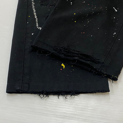 【中古品】【メンズ】 INNOCENCENYC イノセンスニューヨーク DAMAGE DENIM PANTS INSTBK01 ダメージ デニム パンツ ボトムス ジーンズ 153-260624-sa-18-tei サイズ：32 カラー：ブラック 万代Net店