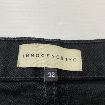 【中古品】【メンズ】 INNOCENCENYC イノセンスニューヨーク DAMAGE DENIM PANTS INSTBK01 ダメージ デニム パンツ ボトムス ジーンズ 153-260624-sa-18-tei サイズ：32 カラー：ブラック 万代Net店