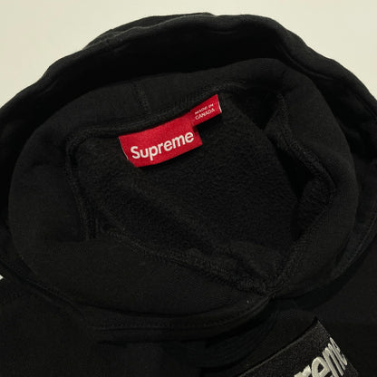 【中古品】【メンズ】 Supreme シュプリーム BOX LOGO HOODED SWEATSHIRT ボックスロゴフーディー スウェットシャツ トップス プルオーバーパーカー 149-260625-ss-03-tei サイズ：S カラー：ブラック 万代Net店