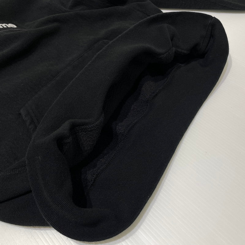 【中古品】【メンズ】 Supreme シュプリーム BOX LOGO HOODED SWEATSHIRT ボックスロゴフーディー スウェットシャツ トップス プルオーバーパーカー 149-260625-ss-03-tei サイズ：S カラー：ブラック 万代Net店