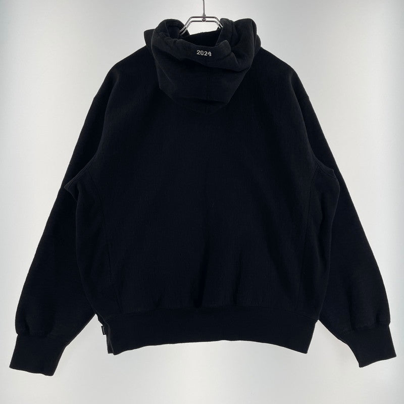 【中古品】【メンズ】 Supreme シュプリーム BOX LOGO HOODED SWEATSHIRT ボックスロゴフーディー スウェットシャツ トップス プルオーバーパーカー 149-260625-ss-03-tei サイズ：S カラー：ブラック 万代Net店