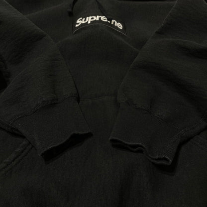 【中古品】【メンズ】 Supreme シュプリーム BOX LOGO HOODED SWEATSHIRT ボックスロゴフーディー スウェットシャツ トップス プルオーバーパーカー 149-260625-ss-03-tei サイズ：S カラー：ブラック 万代Net店