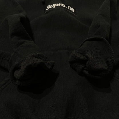 【中古品】【メンズ】 Supreme シュプリーム BOX LOGO HOODED SWEATSHIRT ボックスロゴフーディー スウェットシャツ トップス プルオーバーパーカー 149-260625-ss-03-tei サイズ：S カラー：ブラック 万代Net店