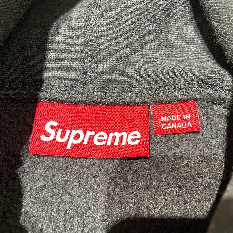 【中古品】【メンズ】 Supreme シュプリーム BOX LOGO HOODED SWEATSHIRT ボックスロゴフーディー スウェットシャツ トップス プルオーバーパーカー 149-260625-ss-03-tei サイズ：S カラー：ブラック 万代Net店