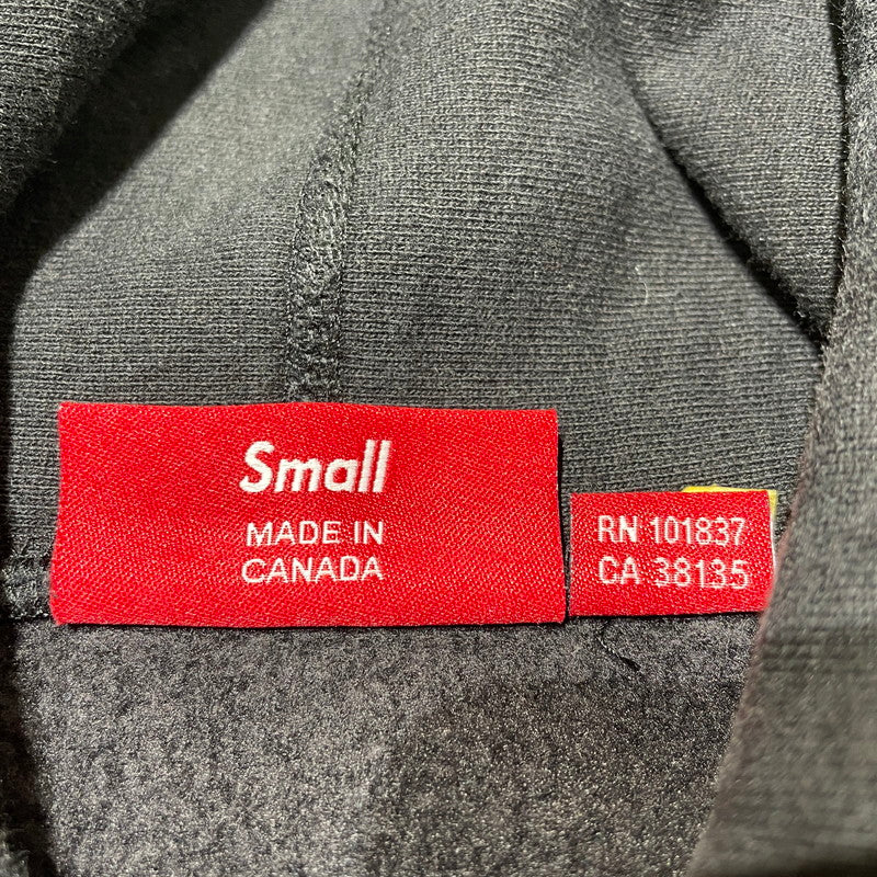 【中古品】【メンズ】 Supreme シュプリーム BOX LOGO HOODED SWEATSHIRT ボックスロゴフーディー スウェットシャツ トップス プルオーバーパーカー 149-260625-ss-03-tei サイズ：S カラー：ブラック 万代Net店