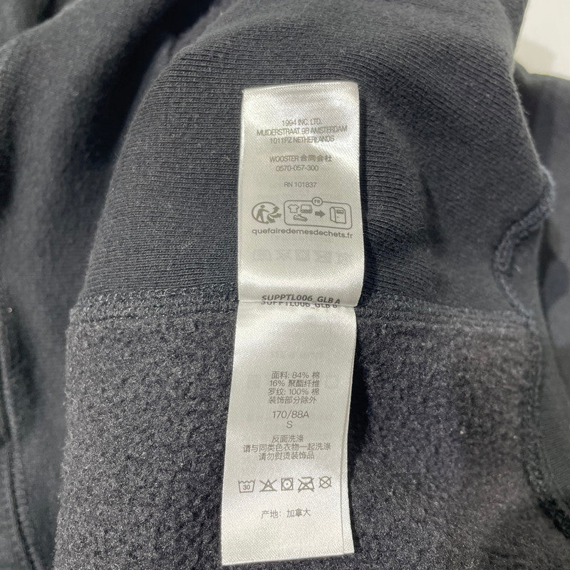 【中古品】【メンズ】 Supreme シュプリーム BOX LOGO HOODED SWEATSHIRT ボックスロゴフーディー スウェットシャツ トップス プルオーバーパーカー 149-260625-ss-03-tei サイズ：S カラー：ブラック 万代Net店