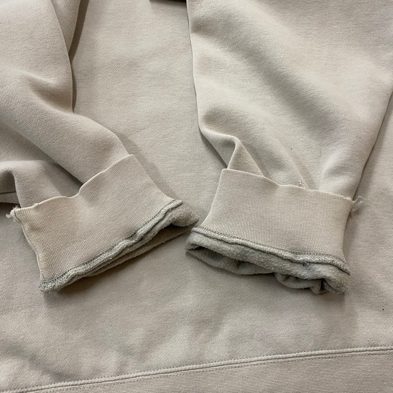【中古品】【メンズ】 STUSSY ステューシー 90's OLD ENGLISH LOGO SWEAT 90年代 オールド イングリッシュ ロゴ スウェット 長袖 トップス トレーナー 142-260624-sa-10-tei サイズ：M カラー：ベージュ系 万代Net店