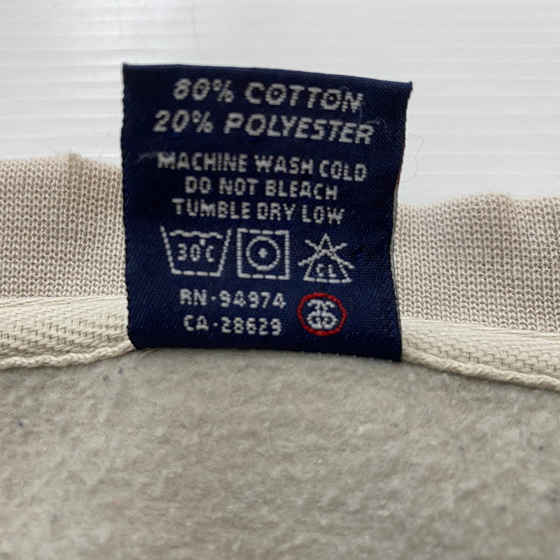 【中古品】【メンズ】 STUSSY ステューシー 90's OLD ENGLISH LOGO SWEAT 90年代 オールド イングリッシュ ロゴ スウェット 長袖 トップス トレーナー 142-260624-sa-10-tei サイズ：M カラー：ベージュ系 万代Net店