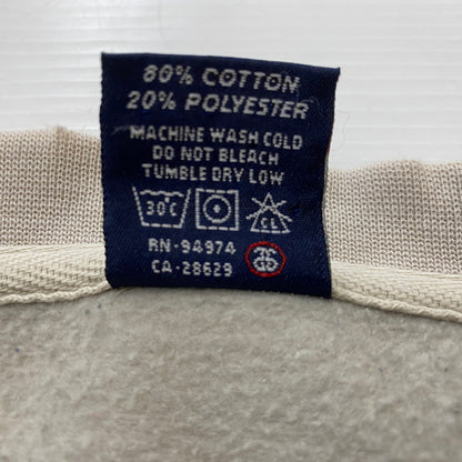【中古品】【メンズ】 STUSSY ステューシー 90's OLD ENGLISH LOGO SWEAT 90年代 オールド イングリッシュ ロゴ スウェット 長袖 トップス トレーナー 142-260624-sa-10-tei サイズ：M カラー：ベージュ系 万代Net店
