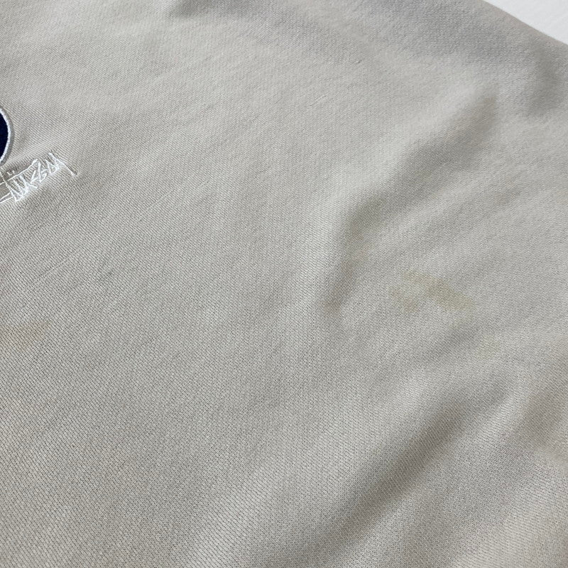 【中古品】【メンズ】 STUSSY ステューシー 90's OLD ENGLISH LOGO SWEAT 90年代 オールド イングリッシュ ロゴ スウェット 長袖 トップス トレーナー 142-260624-sa-10-tei サイズ：M カラー：ベージュ系 万代Net店