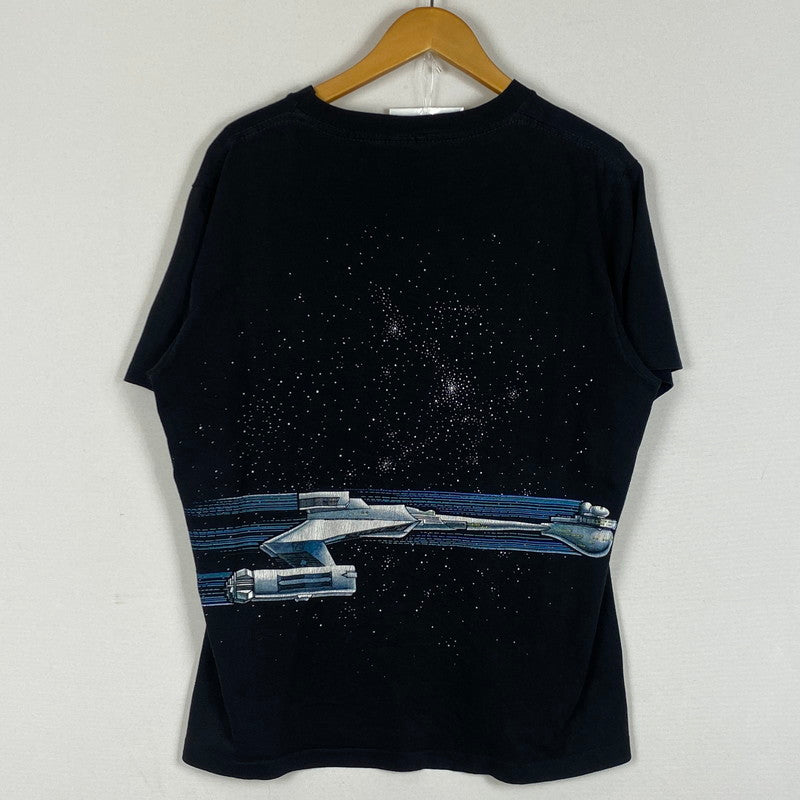 【中古品】【メンズ】 CHANGES チェンジズ 90's 25ANNIVERSARY STARTREK TEE 90年代 25周年 スタートレック Ｔシャツ 半袖 トップス 145-260624-sa-16-tei サイズ：L カラー：ブラック 万代Net店