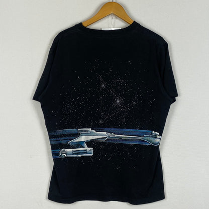 【中古品】【メンズ】 CHANGES チェンジズ 90's 25ANNIVERSARY STARTREK TEE 90年代 25周年 スタートレック Ｔシャツ 半袖 トップス 145-260624-sa-16-tei サイズ：L カラー：ブラック 万代Net店