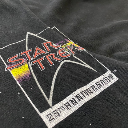 【中古品】【メンズ】 CHANGES チェンジズ 90's 25ANNIVERSARY STARTREK TEE 90年代 25周年 スタートレック Ｔシャツ 半袖 トップス 145-260624-sa-16-tei サイズ：L カラー：ブラック 万代Net店