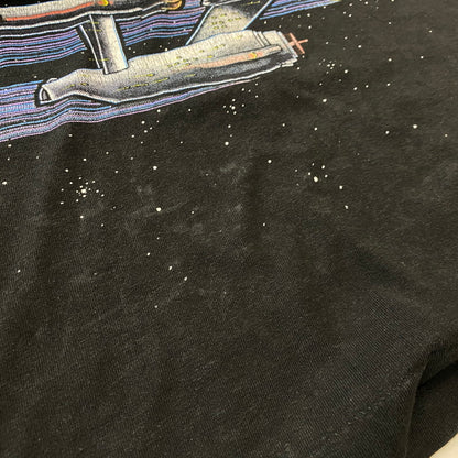 【中古品】【メンズ】 CHANGES チェンジズ 90's 25ANNIVERSARY STARTREK TEE 90年代 25周年 スタートレック Ｔシャツ 半袖 トップス 145-260624-sa-16-tei サイズ：L カラー：ブラック 万代Net店