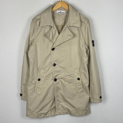 【中古品】【メンズ】 STONE ISLAND ストーン アイランド DAVID－TC COAT 571545249 デイヴィット ティーシー コート アウター 141-260624-sa-23-tei サイズ：M カラー：ベージュ 万代Net店