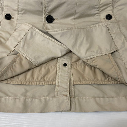 【中古品】【メンズ】 STONE ISLAND ストーン アイランド DAVID－TC COAT 571545249 デイヴィット ティーシー コート アウター 141-260624-sa-23-tei サイズ：M カラー：ベージュ 万代Net店