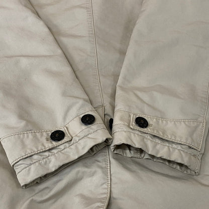 【中古品】【メンズ】 STONE ISLAND ストーン アイランド DAVID－TC COAT 571545249 デイヴィット ティーシー コート アウター 141-260624-sa-23-tei サイズ：M カラー：ベージュ 万代Net店
