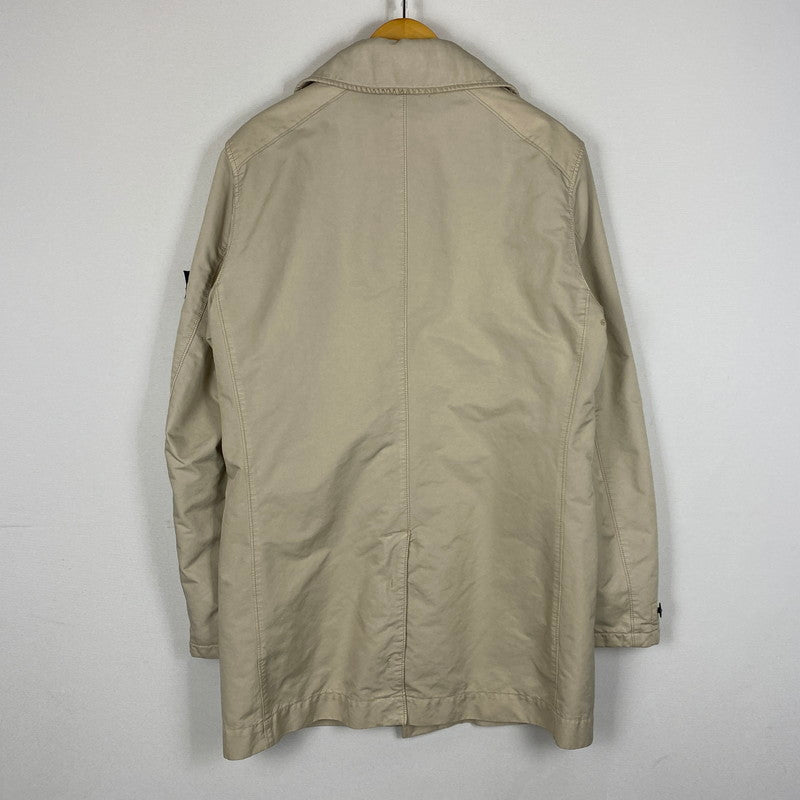 【中古品】【メンズ】 STONE ISLAND ストーン アイランド DAVID－TC COAT 571545249 デイヴィット ティーシー コート アウター 141-260624-sa-23-tei サイズ：M カラー：ベージュ 万代Net店