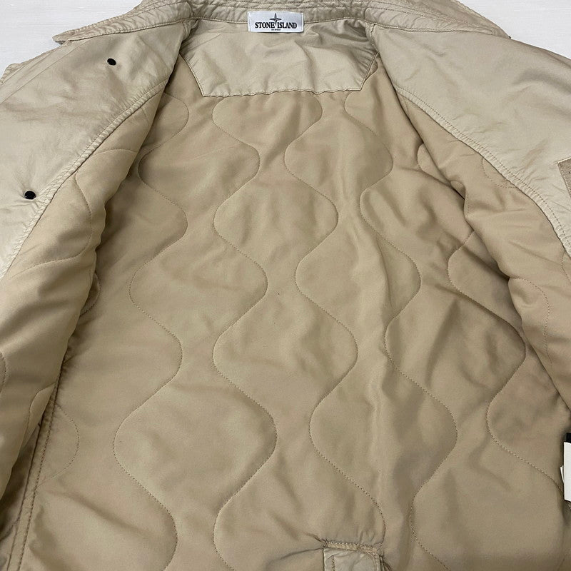 【中古品】【メンズ】 STONE ISLAND ストーン アイランド DAVID－TC COAT 571545249 デイヴィット ティーシー コート アウター 141-260624-sa-23-tei サイズ：M カラー：ベージュ 万代Net店