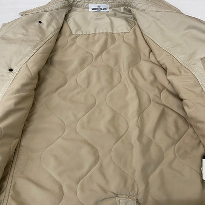 【中古品】【メンズ】 STONE ISLAND ストーン アイランド DAVID－TC COAT 571545249 デイヴィット ティーシー コート アウター 141-260624-sa-23-tei サイズ：M カラー：ベージュ 万代Net店