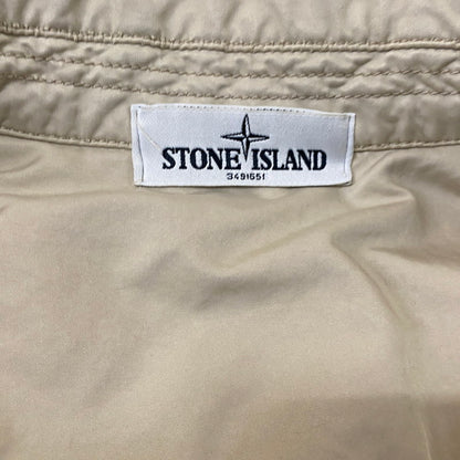 【中古品】【メンズ】 STONE ISLAND ストーン アイランド DAVID－TC COAT 571545249 デイヴィット ティーシー コート アウター 141-260624-sa-23-tei サイズ：M カラー：ベージュ 万代Net店