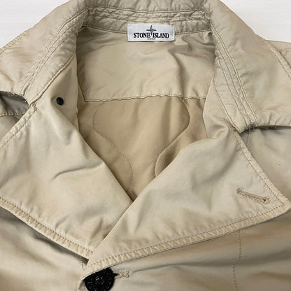 【中古品】【メンズ】 STONE ISLAND ストーン アイランド DAVID－TC COAT 571545249 デイヴィット ティーシー コート アウター 141-260624-sa-23-tei サイズ：M カラー：ベージュ 万代Net店