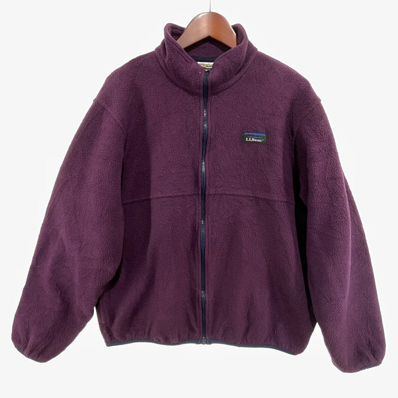 【中古品】【メンズ】 L.L.BEAN エルエルビーン OHQ30 80S ヴィンテージ フリースジャケット 144-260818-nm-88-tei サイズ：L カラー：パープル 万代Net店