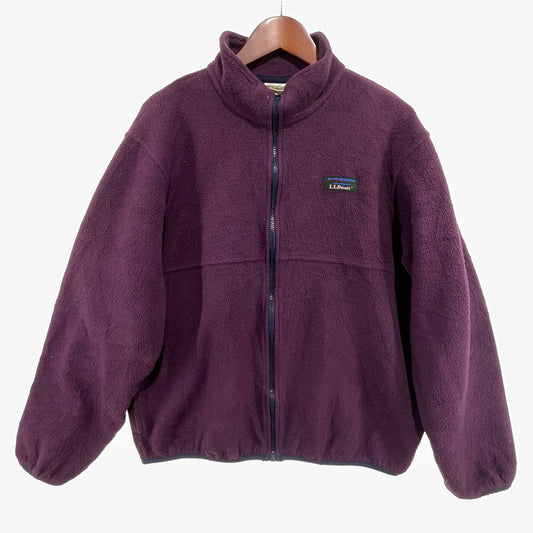 【中古品】【メンズ】 L.L.BEAN エルエルビーン OHQ30 80S ヴィンテージ フリースジャケット 144-260818-nm-88-tei サイズ：L カラー：パープル 万代Net店
