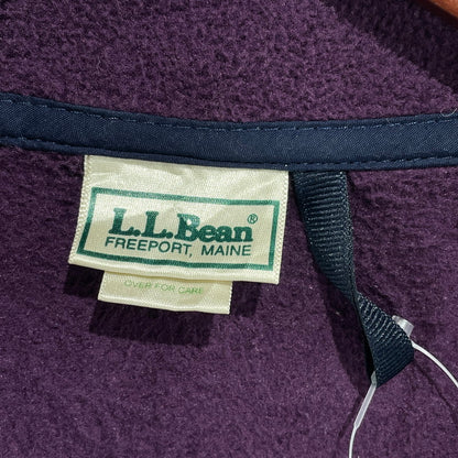 【中古品】【メンズ】 L.L.BEAN エルエルビーン OHQ30 80S ヴィンテージ フリースジャケット 144-260818-nm-88-tei サイズ：L カラー：パープル 万代Net店