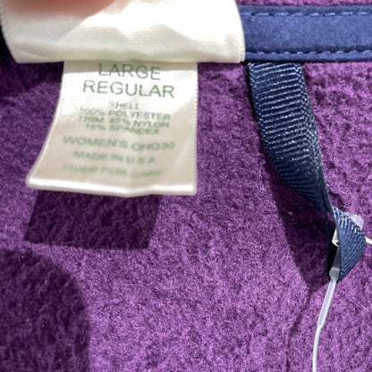 【中古品】【メンズ】 L.L.BEAN エルエルビーン OHQ30 80S ヴィンテージ フリースジャケット 144-260818-nm-88-tei サイズ：L カラー：パープル 万代Net店