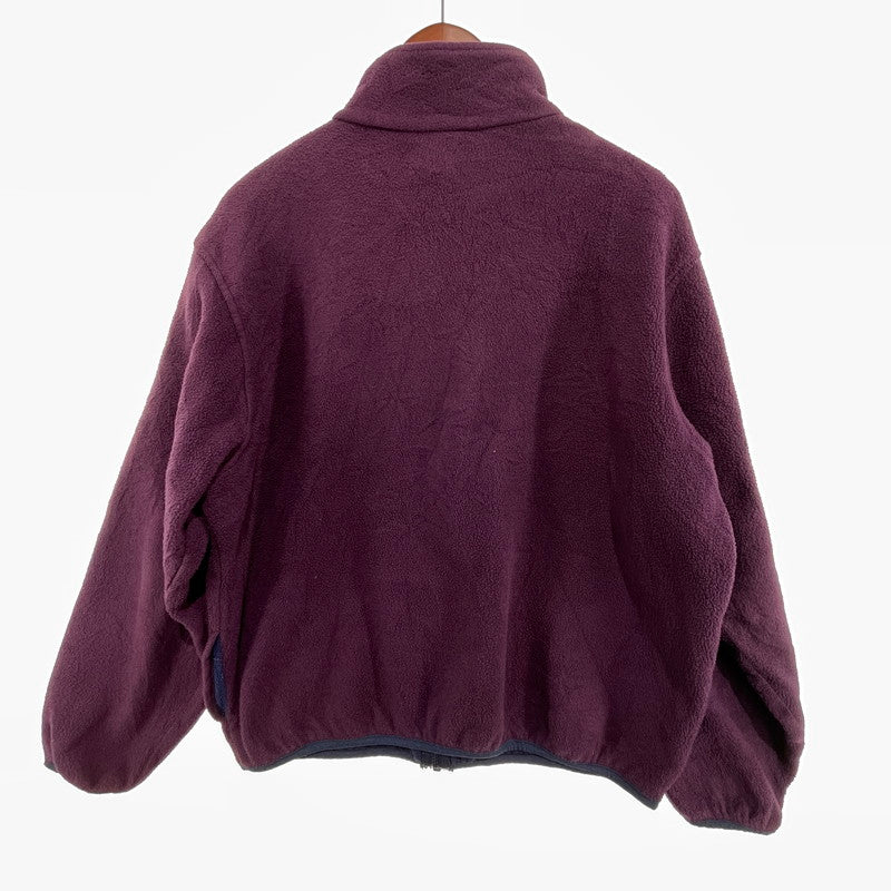 【中古品】【メンズ】 L.L.BEAN エルエルビーン OHQ30 80S ヴィンテージ フリースジャケット 144-260818-nm-88-tei サイズ：L カラー：パープル 万代Net店