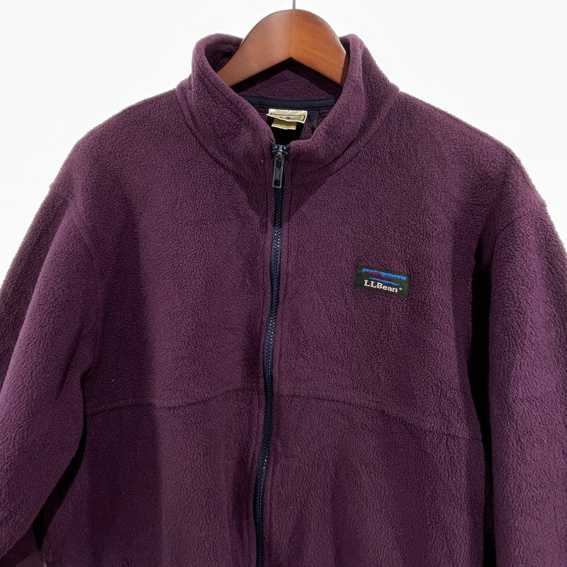 【中古品】【メンズ】 L.L.BEAN エルエルビーン OHQ30 80S ヴィンテージ フリースジャケット 144-260818-nm-88-tei サイズ：L カラー：パープル 万代Net店