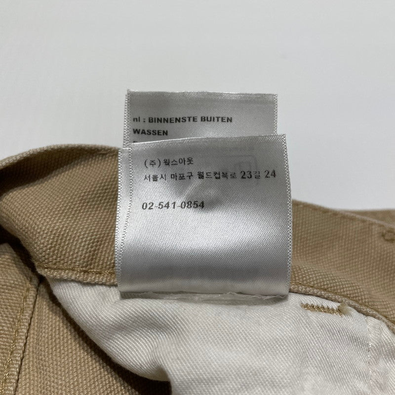 【中古品】【メンズ】 Carhartt WIP カーハート ワークインプログレス DOUBLE KNEE PANT IO34796 ダブルニーパンツ ボトムス 156-260625-ss-09-tei サイズ：30×32 カラー：ベージュ 万代Net店