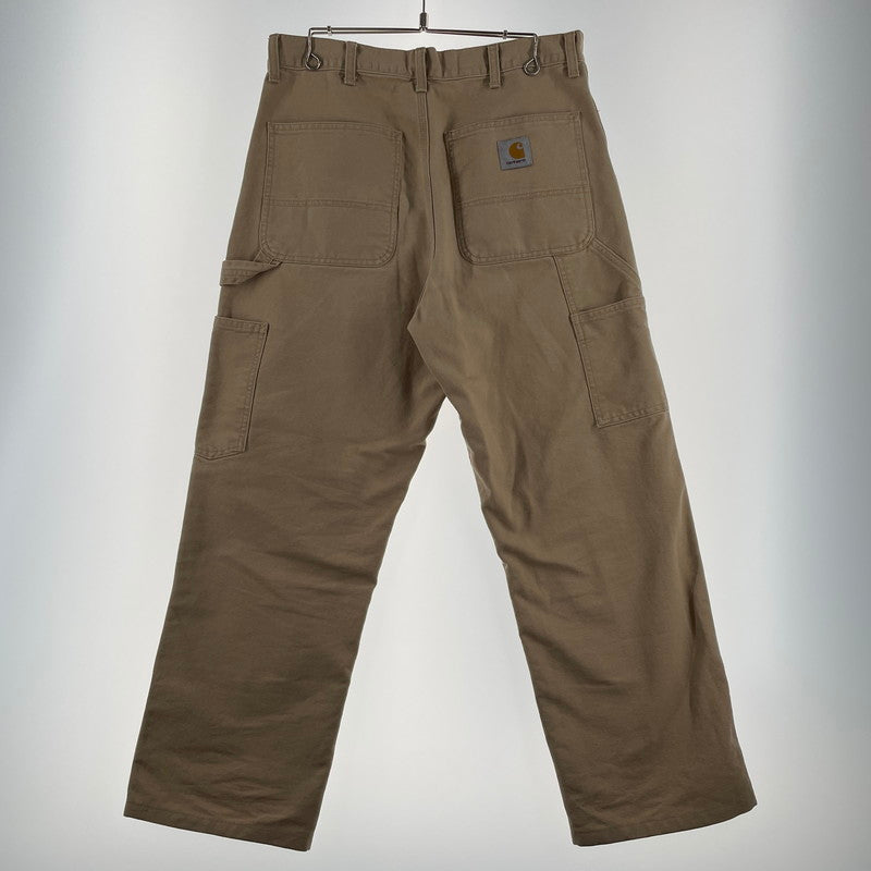 【中古品】【メンズ】 Carhartt WIP カーハート ワークインプログレス DOUBLE KNEE PANT IO34796 ダブルニーパンツ ボトムス 156-260625-ss-09-tei サイズ：30×32 カラー：ベージュ 万代Net店