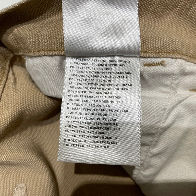 【中古品】【メンズ】 Carhartt WIP カーハート ワークインプログレス DOUBLE KNEE PANT IO34796 ダブルニーパンツ ボトムス 156-260625-ss-09-tei サイズ：30×32 カラー：ベージュ 万代Net店