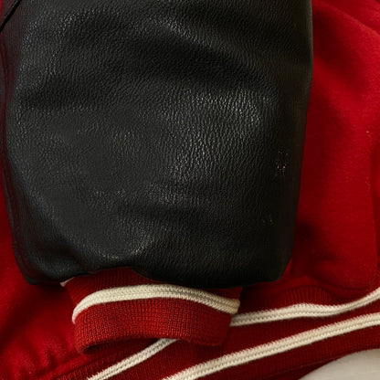 【中古品】【メンズ】 STARTER スターター NHL RED WINGS STADIUM JACKET ナショナルホッケーリーグ レッドウィングス スタジアムジャケット アウター 145-260629-ss-07-tei サイズ：XL カラー：レッド 万代Net店