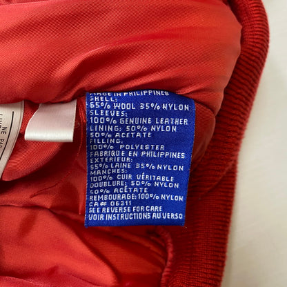 【中古品】【メンズ】 STARTER スターター NHL RED WINGS STADIUM JACKET ナショナルホッケーリーグ レッドウィングス スタジアムジャケット アウター 145-260629-ss-07-tei サイズ：XL カラー：レッド 万代Net店