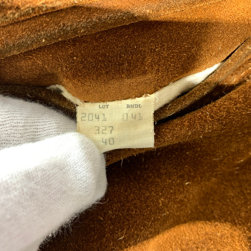 【現状渡し品】【メンズ】 schott ショット SUEDE BOMBER JACKET スエード ボンバージャケット アウター レザージャケット 145-260626-ko-09-tei サイズ：40 カラー：ブラウン 万代Net店