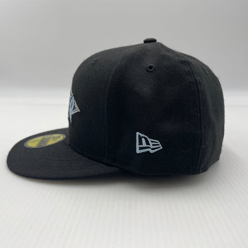 【中古品】【メンズ】 NEW ERA ニューエラ × THRASHER スラッシャー 別注 コラボ LOGO CAP ロゴキャップ 帽子 ベースボールキャップ 185-260805-ko-03-tei サイズ：56.8cm カラー：ブラック 万代Net店