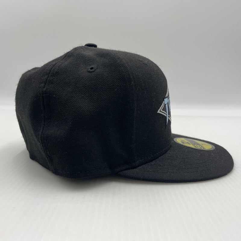 【中古品】【メンズ】 NEW ERA ニューエラ × THRASHER スラッシャー 別注 コラボ LOGO CAP ロゴキャップ 帽子 ベースボールキャップ 185-260805-ko-03-tei サイズ：56.8cm カラー：ブラック 万代Net店