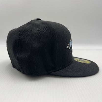 【中古品】【メンズ】 NEW ERA ニューエラ × THRASHER スラッシャー 別注 コラボ LOGO CAP ロゴキャップ 帽子 ベースボールキャップ 185-260805-ko-03-tei サイズ：56.8cm カラー：ブラック 万代Net店