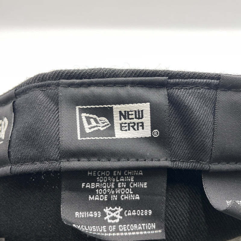 【中古品】【メンズ】 NEW ERA ニューエラ × THRASHER スラッシャー 別注 コラボ LOGO CAP ロゴキャップ 帽子 ベースボールキャップ 185-260805-ko-03-tei サイズ：56.8cm カラー：ブラック 万代Net店